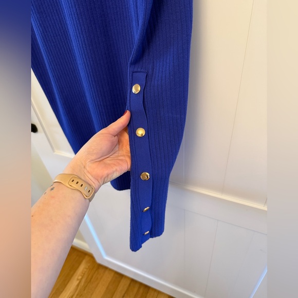 Talbots Royal Blue Midi Dress - Picture 5 of 6